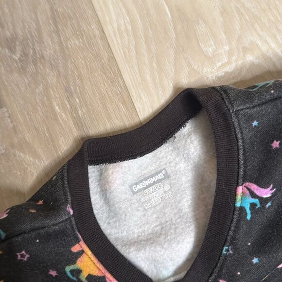 Unicorn Sweatshirt & Sweatpants w/ Extra pair of leggings Size 4T - Picture 5 of 6